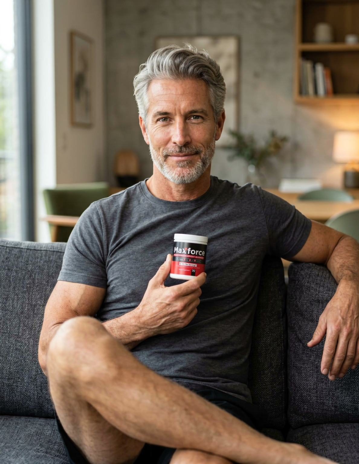 MaxForce Male Vitality Support Supplement